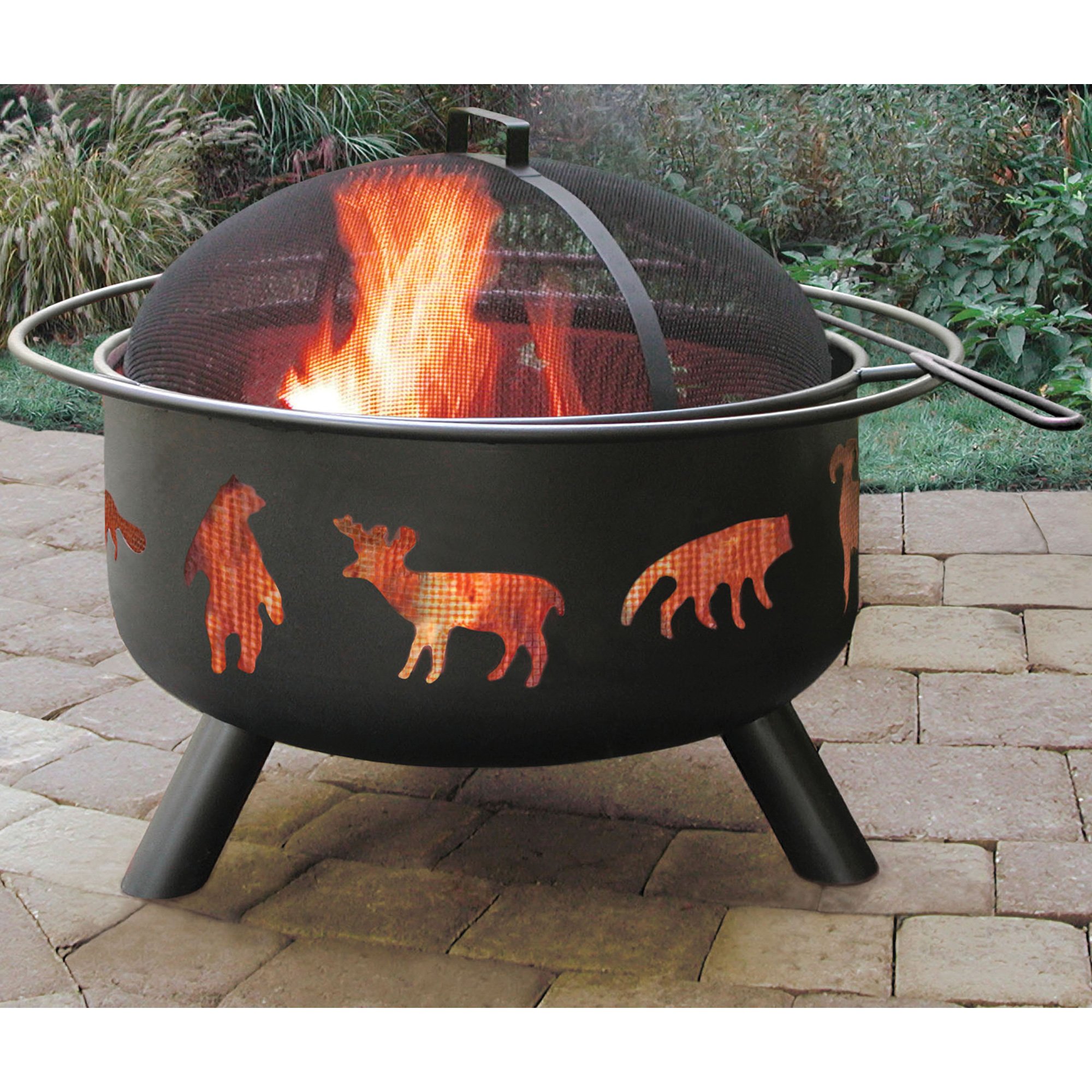 Landmann Firepit with Accessories — Big Sky Wildlife, Model# 28347